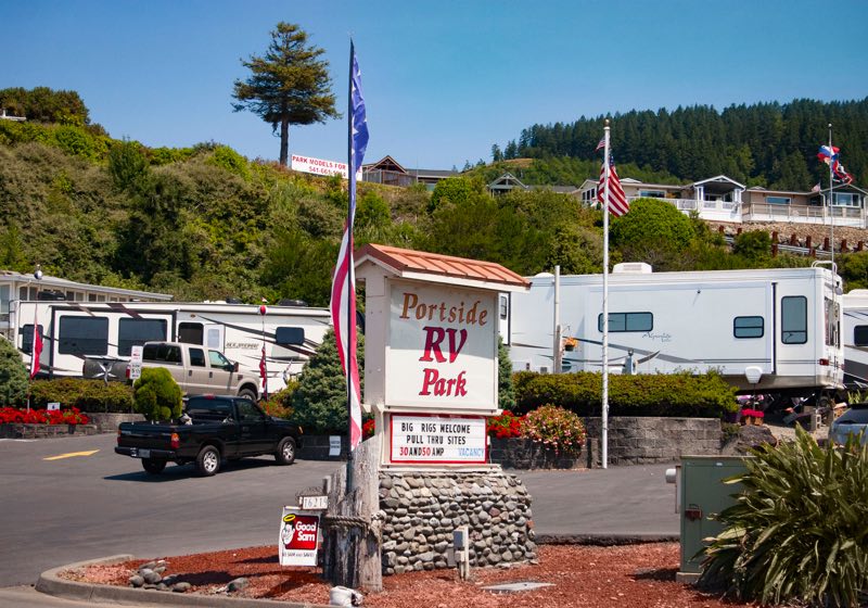 Portside RV Park Oregon